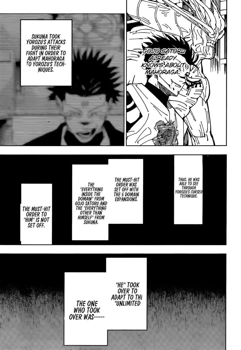 Jujutsu Kaisen Chapter 230 image 03
